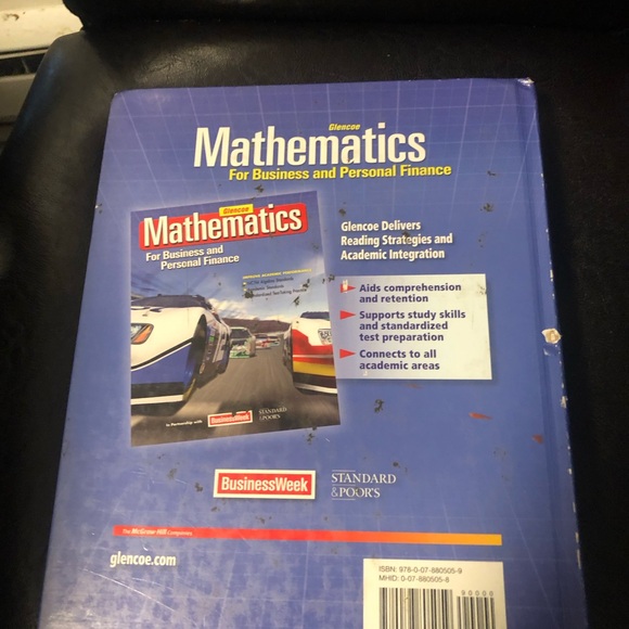 McGraw Hill Mathematics for Business and Personal Finance Student Edition - Picture 2 of 13
